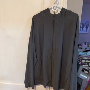 Men's Gray Hooded Jacket